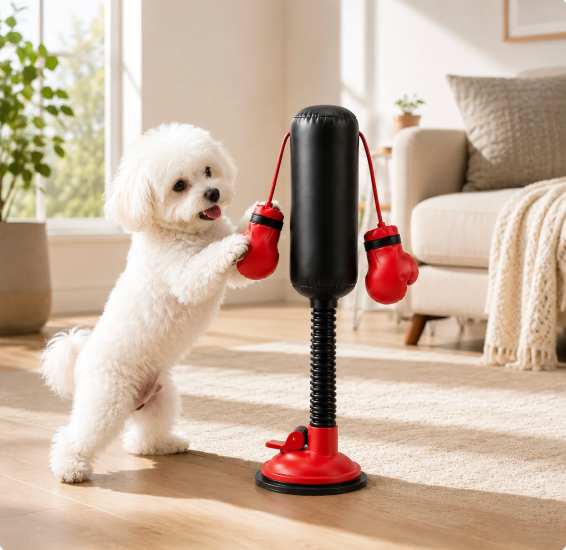 PawPunch Interactive boxing toy for pets