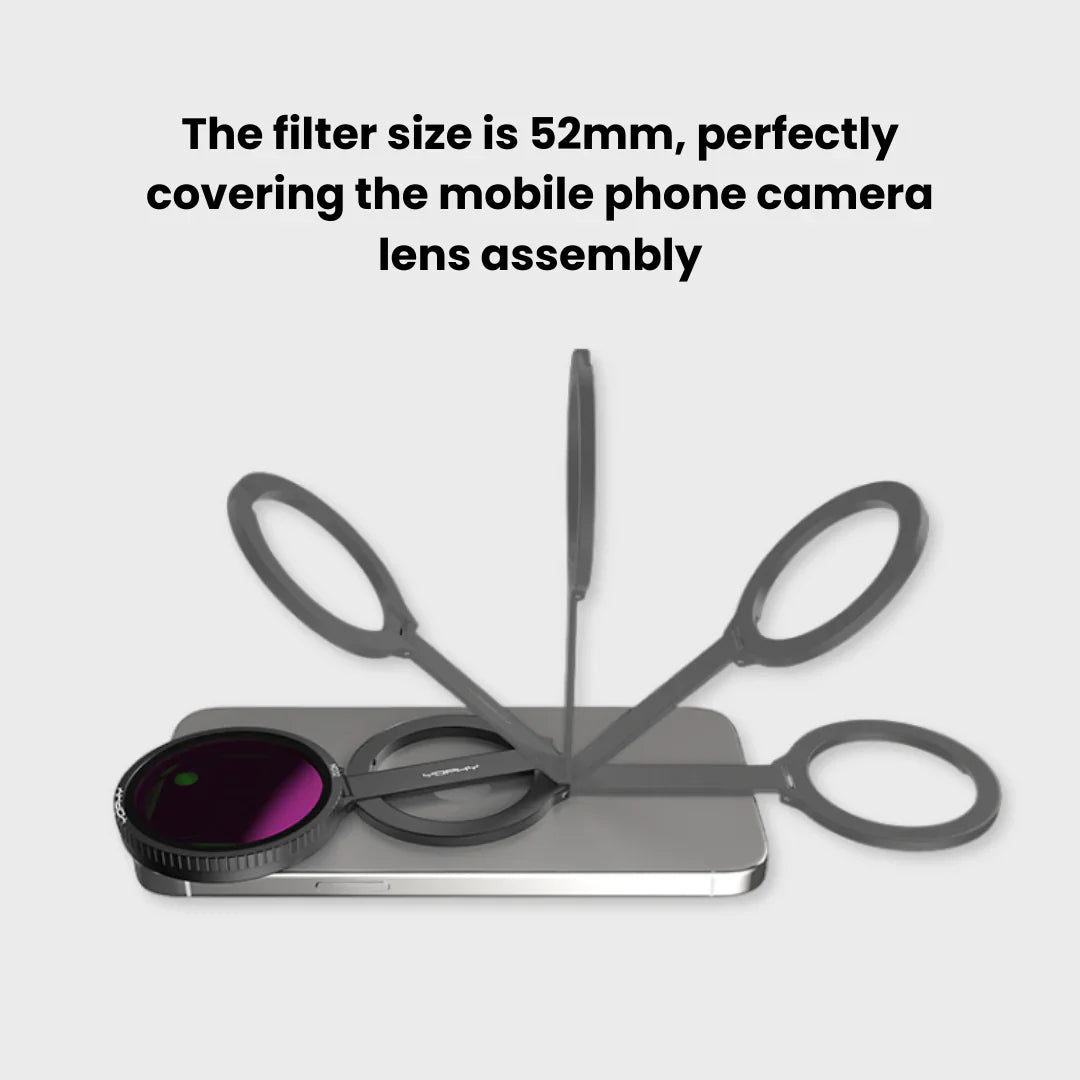 Blydo™ 2 in 1 CPL filter, Mount Magsafe Holder