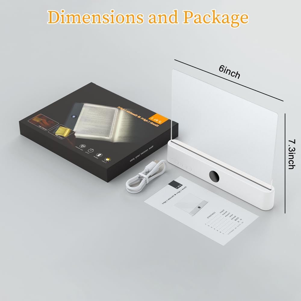 Bedtime comfortable book light