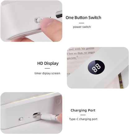 Bedtime comfortable book light