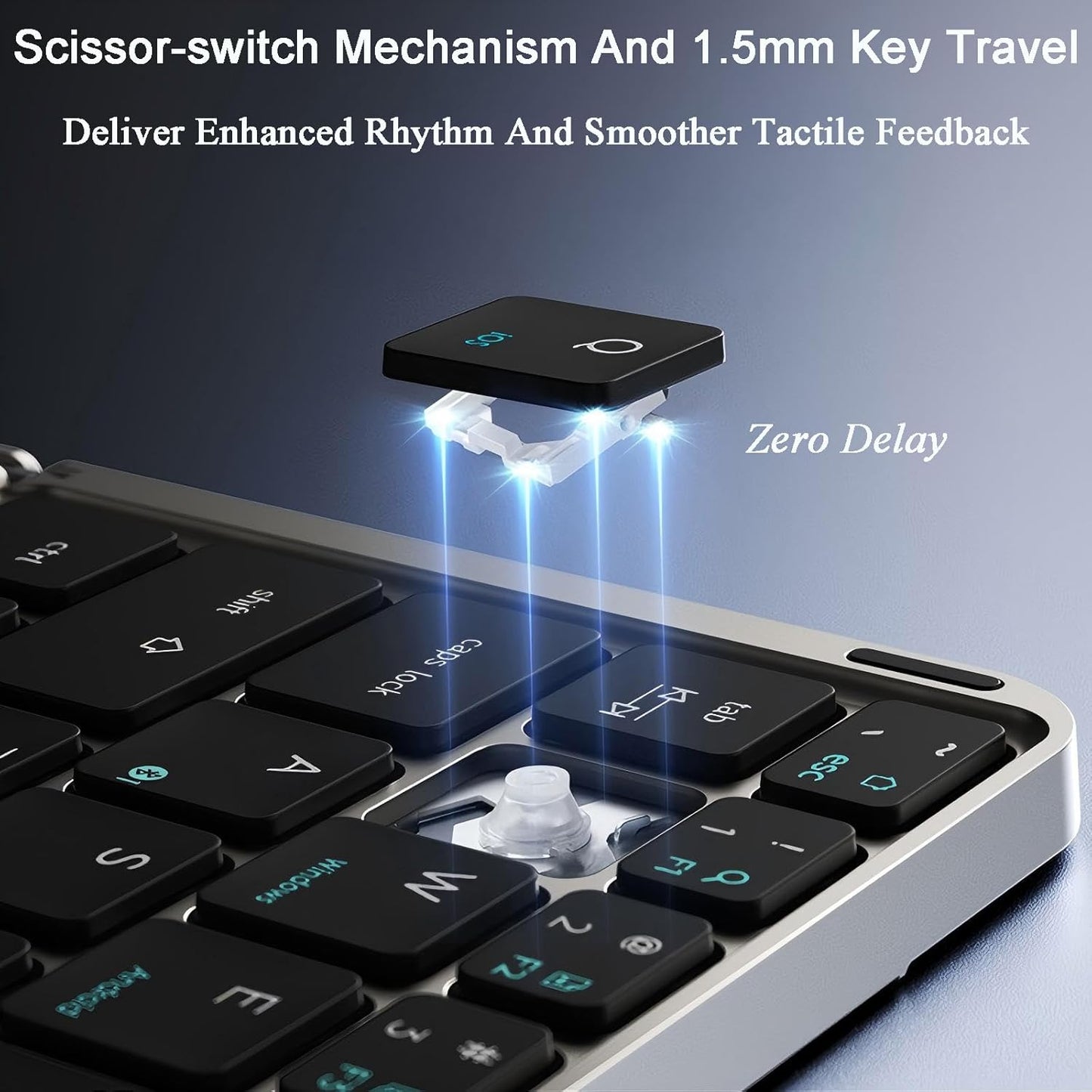 Blydo™ 3 in 1 foldable ipad keypad