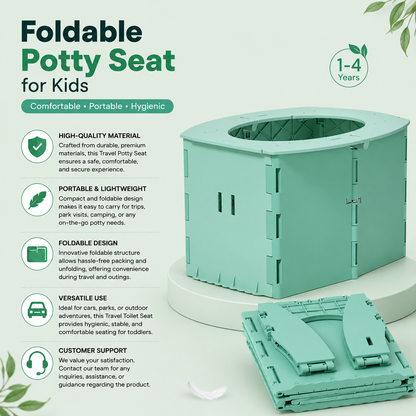 Blydo™ Foldable Potty Carry Seater for Kids