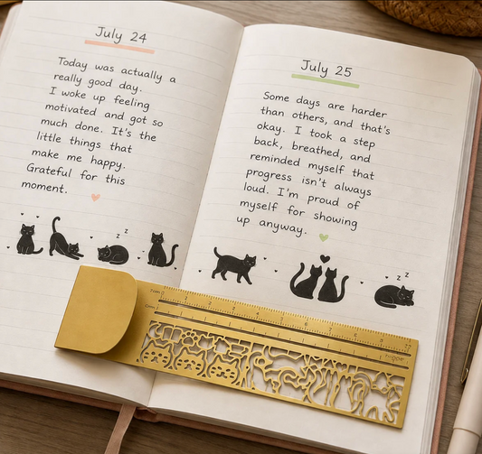 The kitty Book Mark