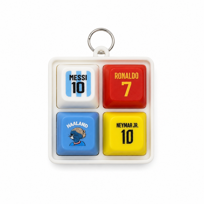 Football Legends Sound Button Keychain